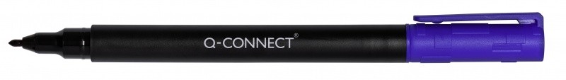 CD/DVD MARKER Q-CONNECT, S, 0,6MM (LINE), BLUE