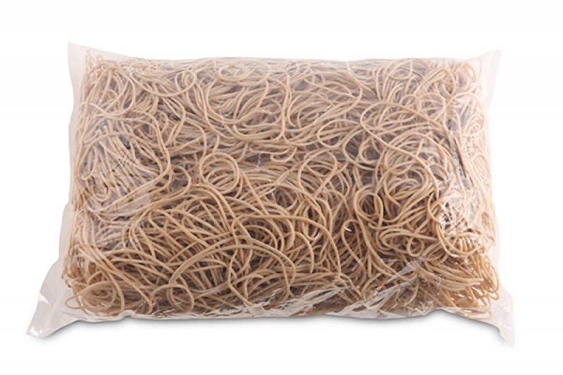 RUBBER BANDS OFFICE PRODUCTS, DIAMETER 70MM, 1,5X1,5MM, 1000G, NATURAL