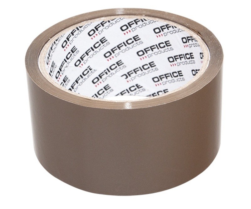 PACKING TAPE, OFFICE PRODUCTS, WATERBASED, 48 MM X 50 YDS, 36 MIC, BROWN