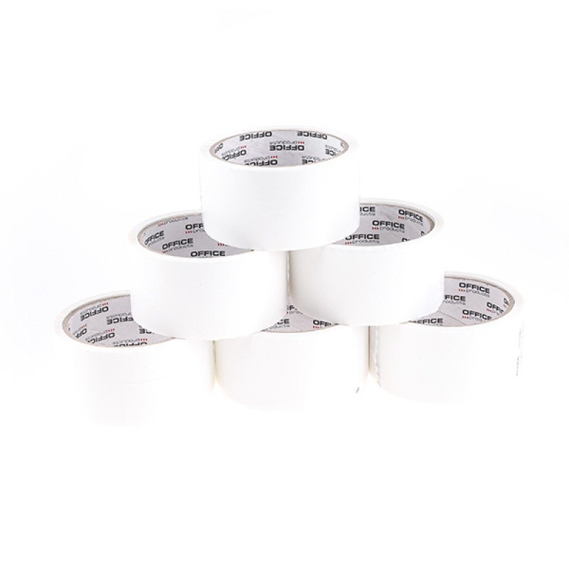 PACKING TAPE, OFFICE PRODUCTS, 48MM X 50YDS, 36 MIC 1 PC EAN, WHITE