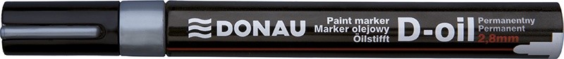 PAINT MARKER MEDIUM SIZE  ALUMINUM BARREL SILVER/ SP101