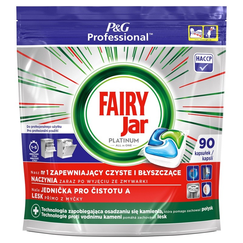 FAIRY PROFESSIONAL CAPSULES FOR DISHWASHER PLATINUM 90 PCS