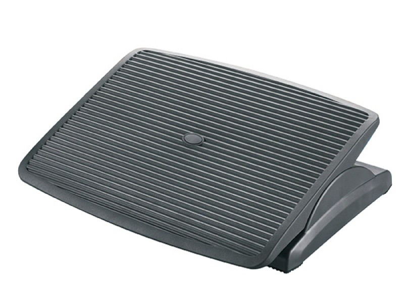 ფეხის დასადები Q-CONNECT რეგულირებადი 45X34X12 cm Black