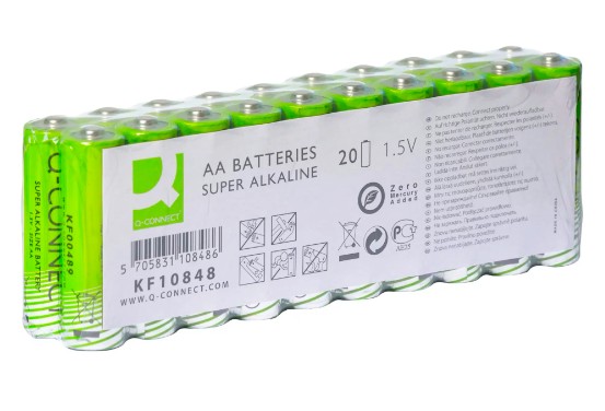 BATTERIE AA, VALUE PACK OF 20 IN A SHRINK