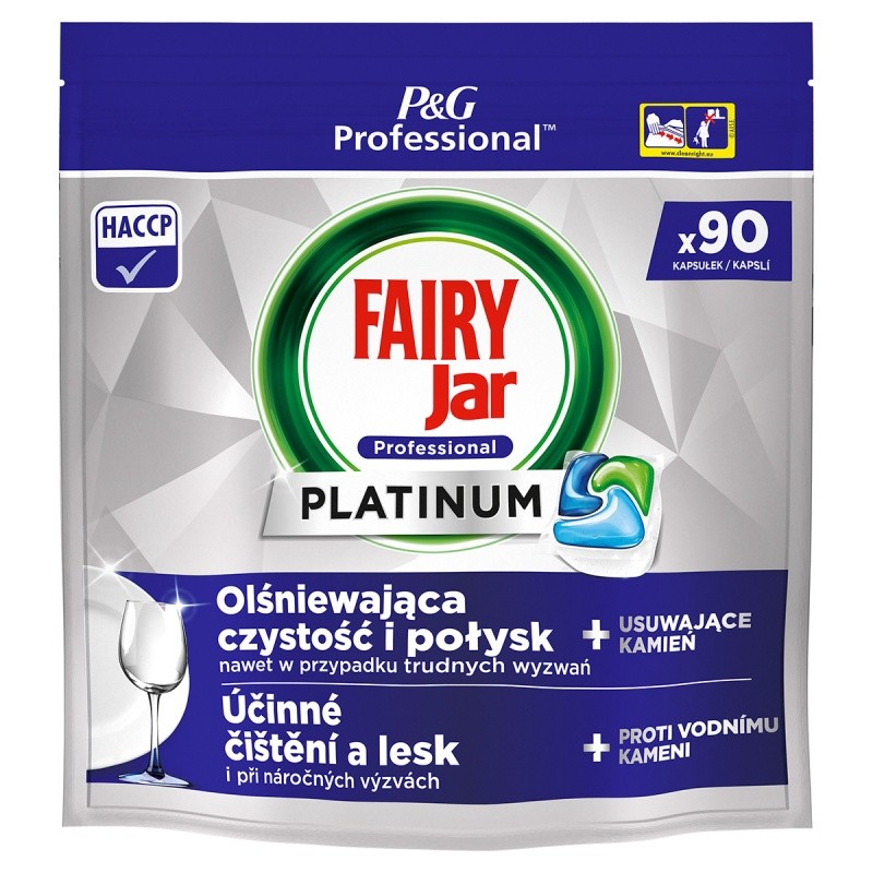 FAIRY PROFESSIONAL CAPSULES FOR DISHWASHER PLATINUM 90 PCS