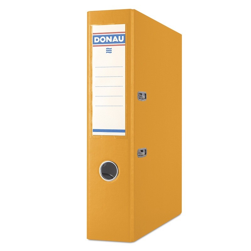 LEVER ARCH FILE MASTER PP/PAPER 7,5CM ORANGE