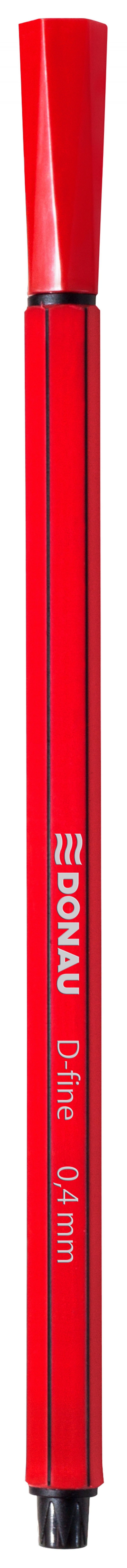 FINELINER DONAU D-FINE 0,4 MM RED