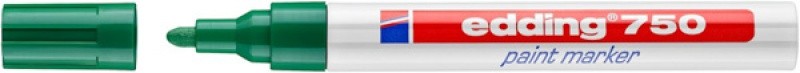 პერმანენტ ზეთოვანი მარკერი (წყალგამძლე) EDDING E-750, 2-4მმ, მწვანე (ტემპერატურა გამძლე - 400°C)
