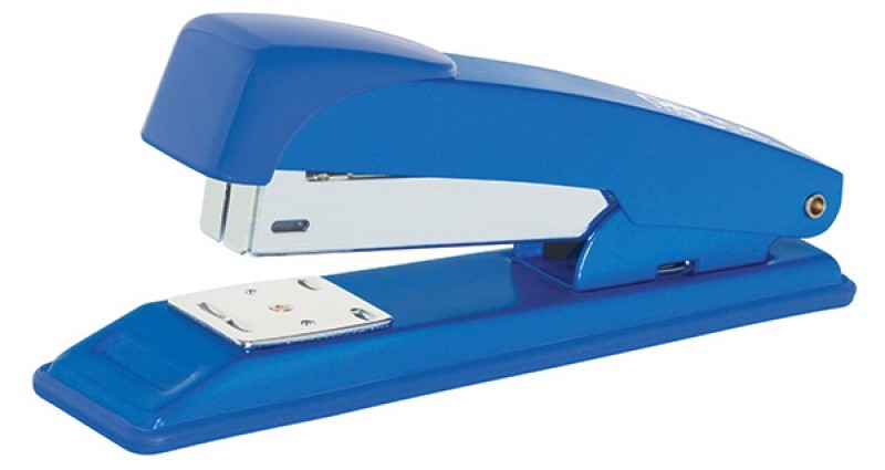 სტეპლერი N24/6; 26/6 OFFICE PRODUCTS 2411 LONG მეტალის ლურჯი (ასტეპლერებს 30 ფურცლამდე)