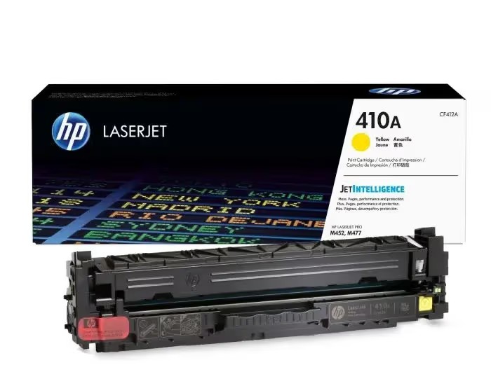 კარტრიჯი 410A HP Toner Cartridge, Yellow CF412A