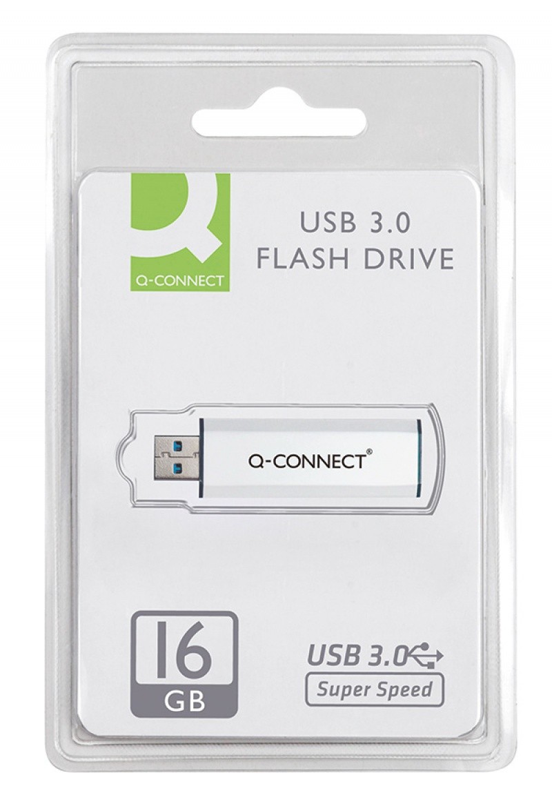 მეხსიერების ფლეშკა 16GB Q-CONNECT სიჩქარე - 3.0USB