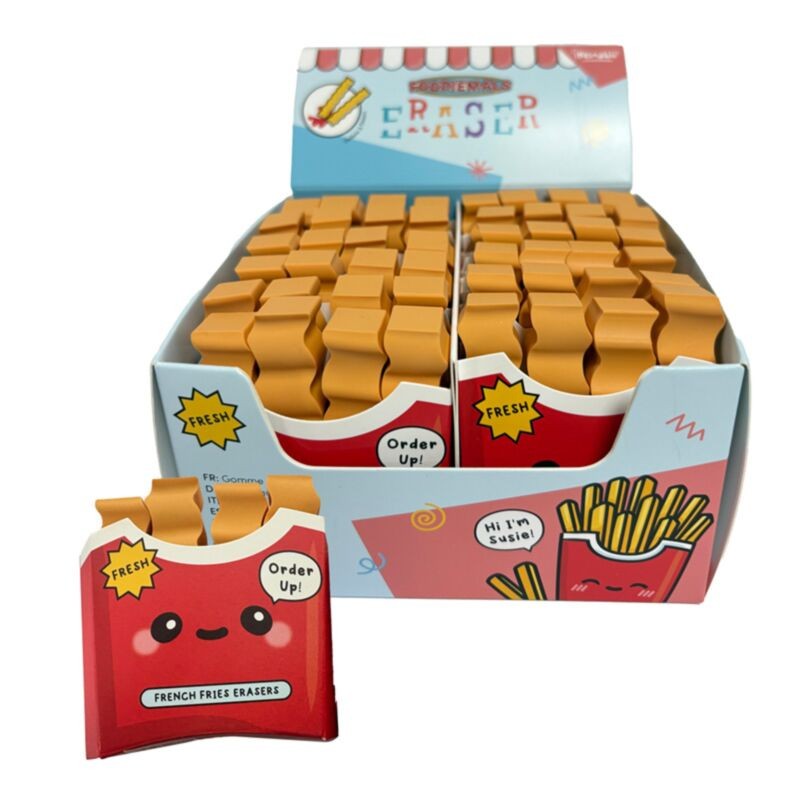 საშლელების ნაკრები "JOLLY LONDON" French Fries, 4 ცალი